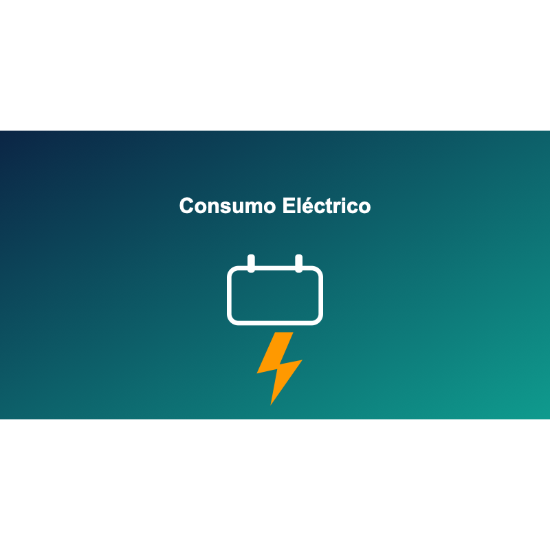 Icono consumo eléctrico de un purificador de aire