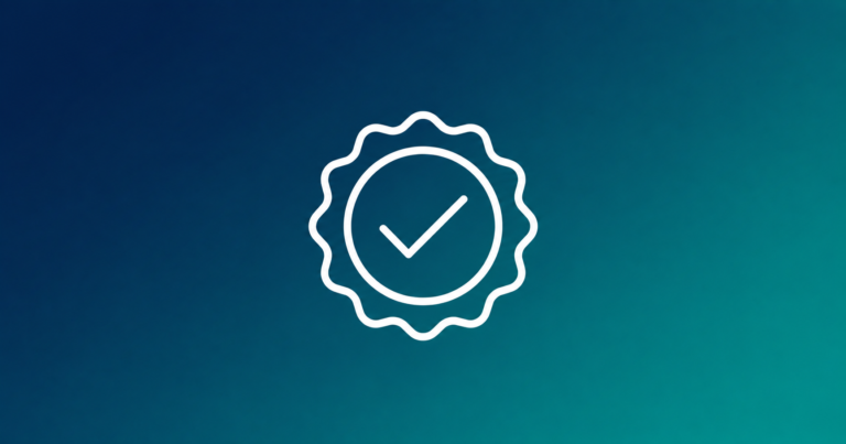 Icono de certificación de calidad para purificadores de aire